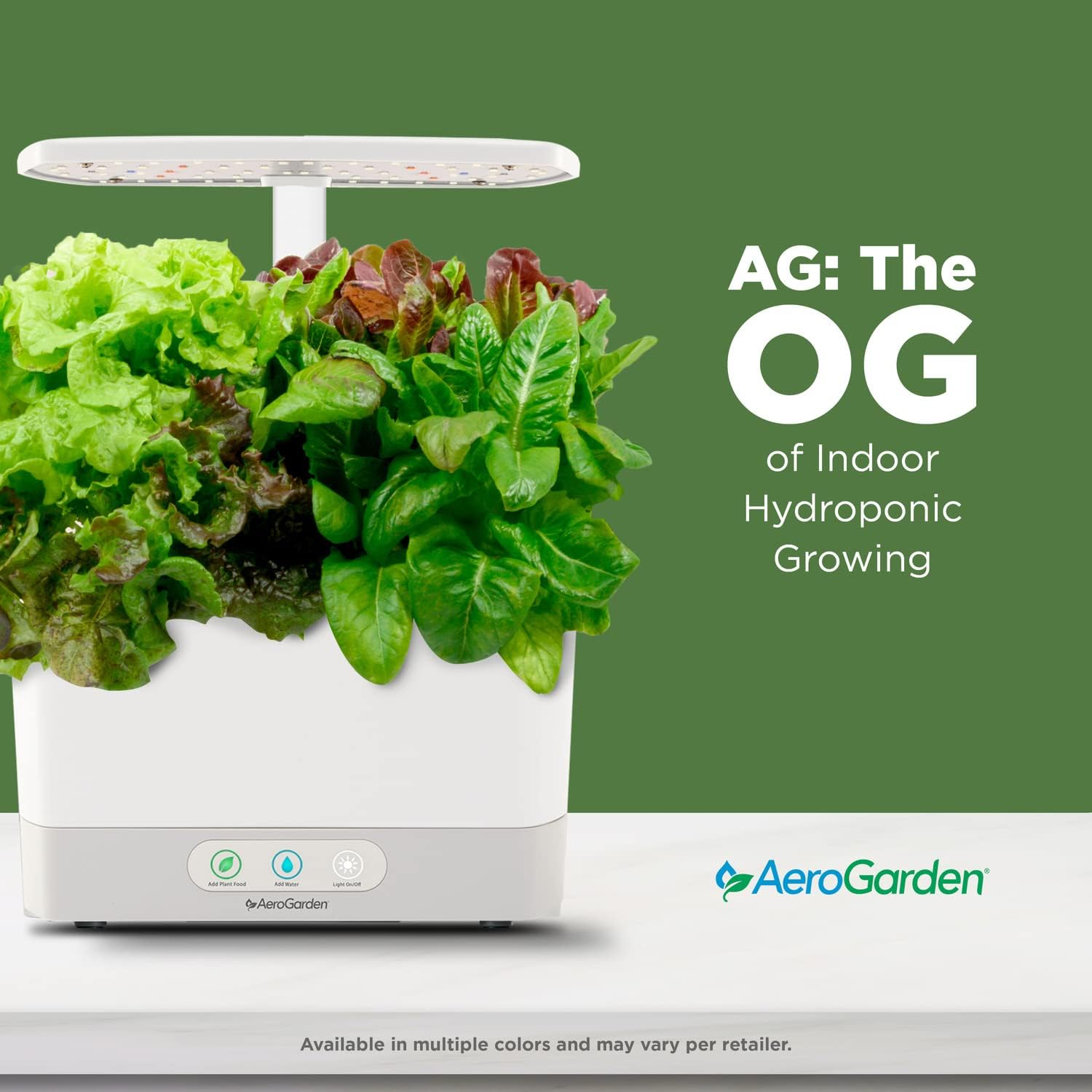 AeroGarden Harvest with Gourmet Herb Seed Pod Kit - Hydroponic Indoor Garden, White - Image 4