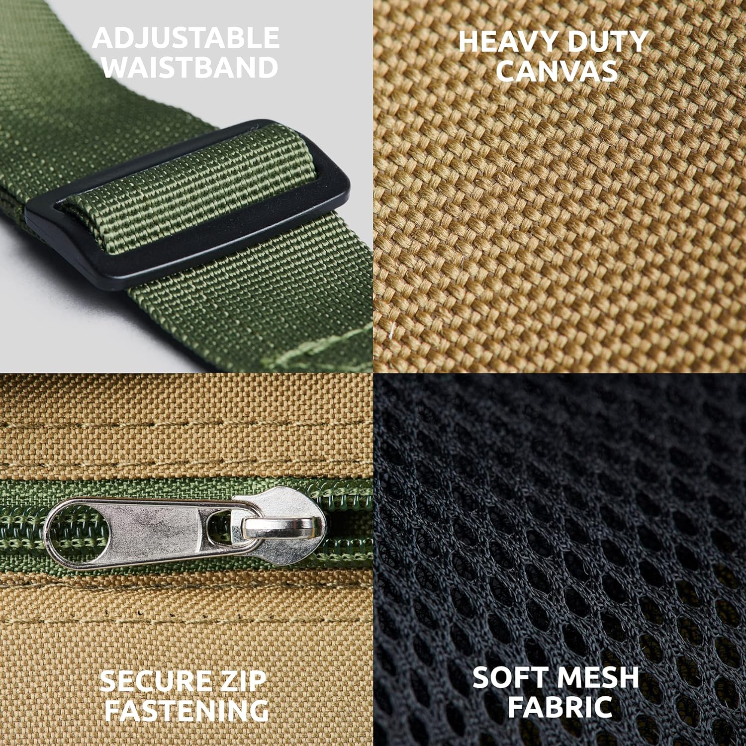 Handy Organizer Garden Tool Pouch - Unisex Utility Belt Apron for Gardening Gifts, Plumbing, Florists, Woodwork, DIY - with Multiple Pockets for Hand Tools & Adjustable Waist Belt Case4Life - Image 3